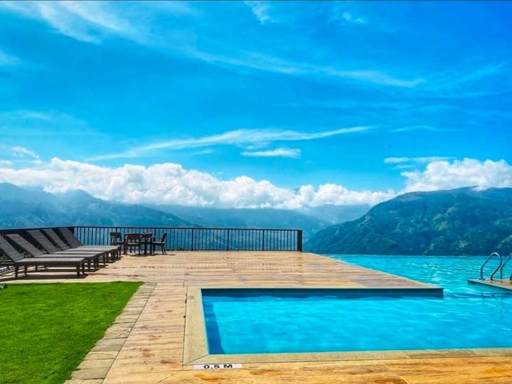 Guest enjoying resort amenities